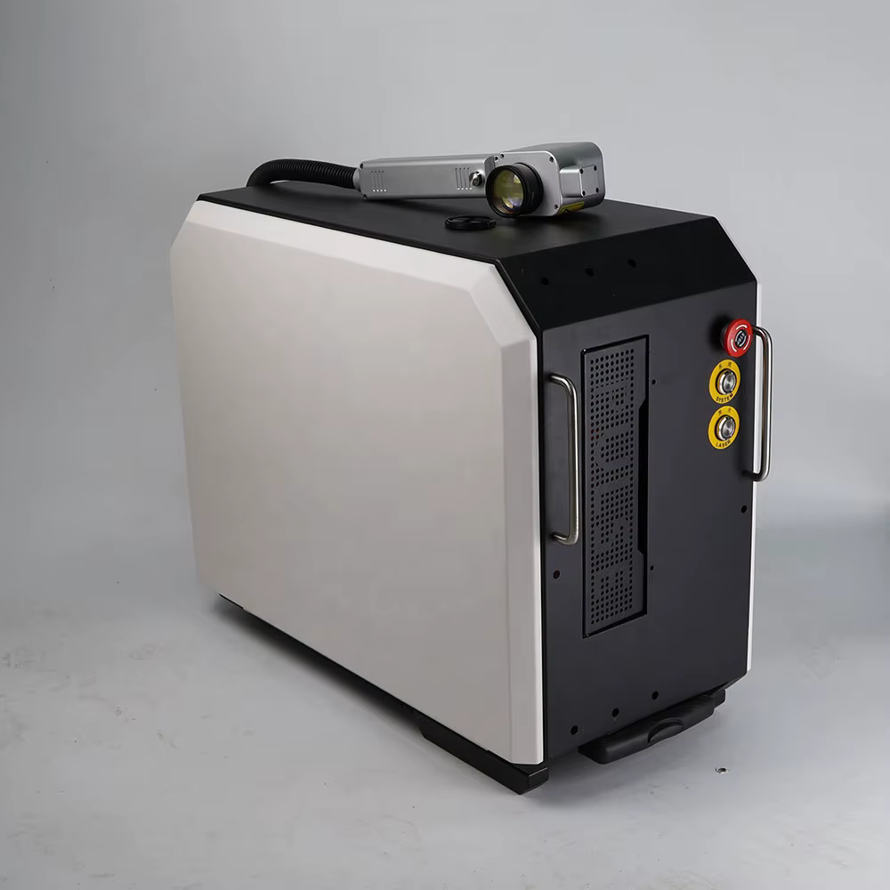 Portable Suitcase Pulse Fiber Laser Wood Cleaner Machine — image 5