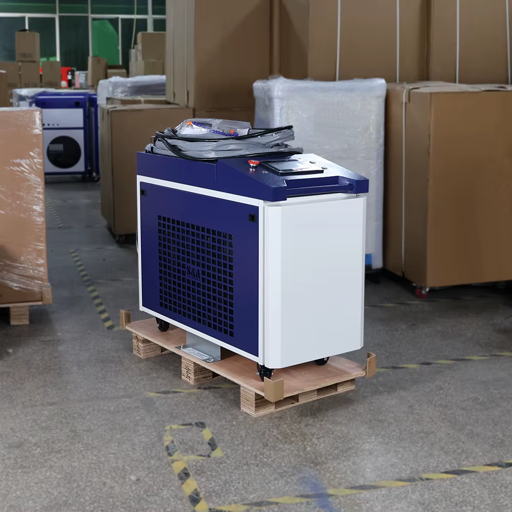 Portable Mobile Mini Fiber Laser Metal Rust Cleaning Machine — image 5