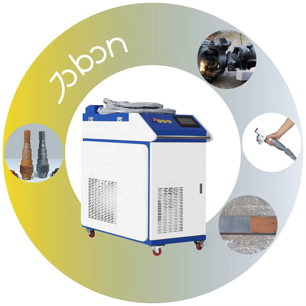Portable Mobile Mini Fiber Laser Metal Rust Cleaning Machine — image 6