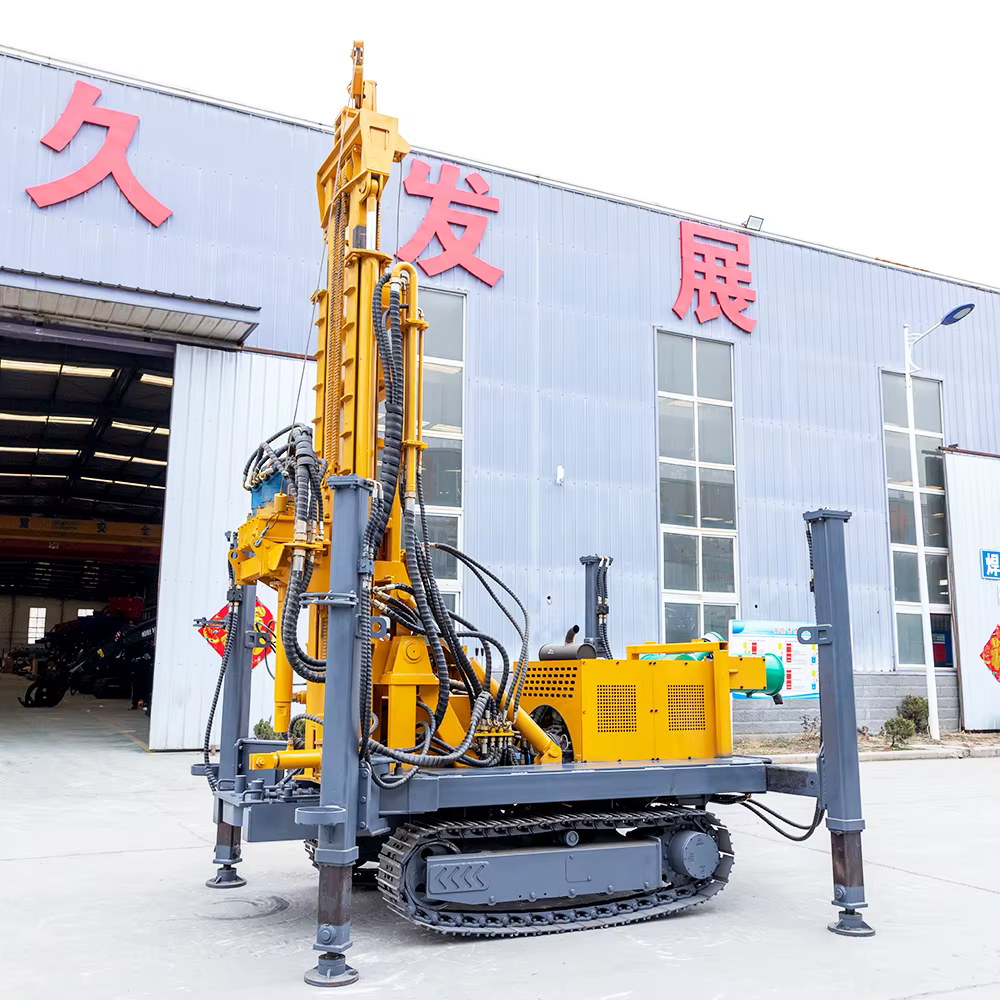 Deep Farm Borewell Drill Rig for 300m Borehole Water Wells — image 3