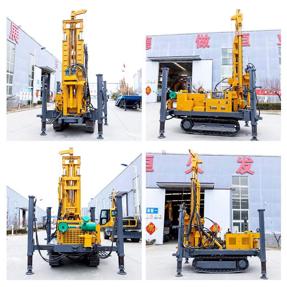 Deep Farm Borewell Drill Rig for 300m Borehole Water Wells — image 5