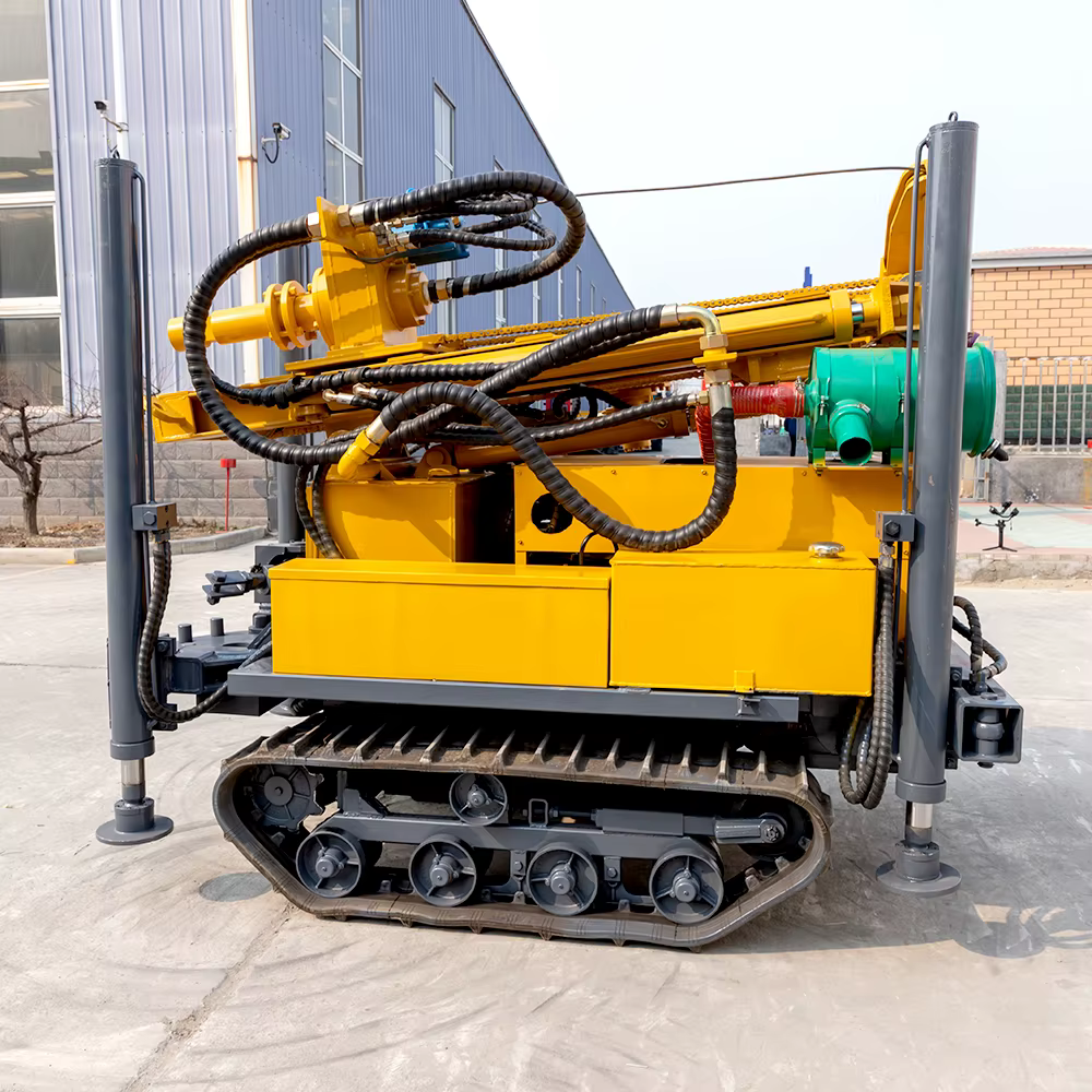 2025HQZ500L Track-Type 500m Pneumatic Water Well Drilling Rig — image 2