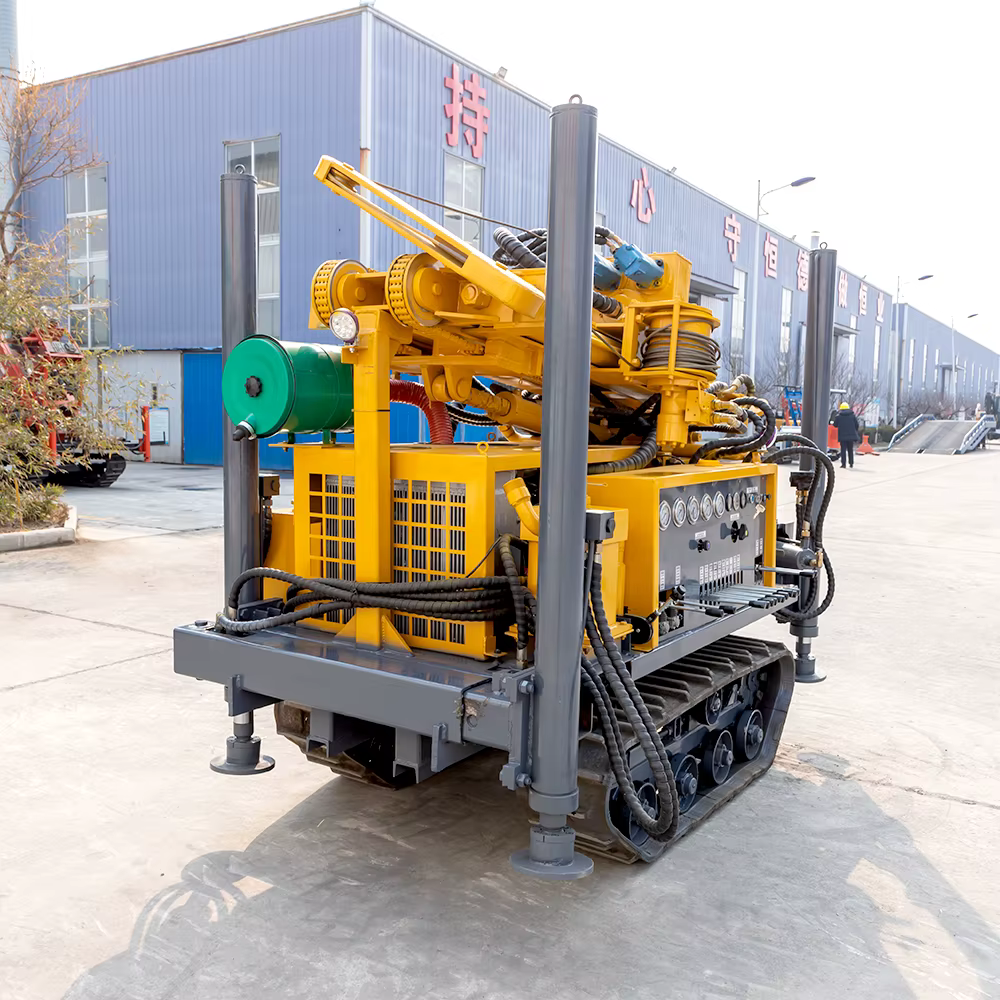 2025HQZ500L Track-Type 500m Pneumatic Water Well Drilling Rig — image 4