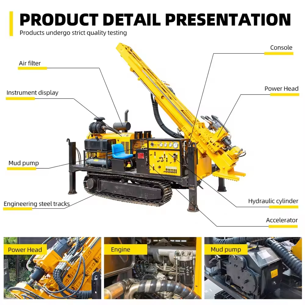 2025 Geological Exploration Deep Rock 400-meter Diamond Core Drill Rig — image 2