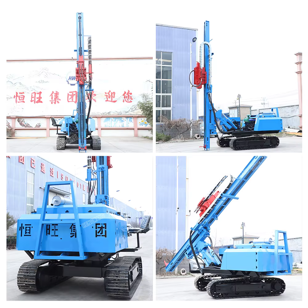 2025HWL500R Photovoltaic Solar Hydraulic Drilling Rig — image 2