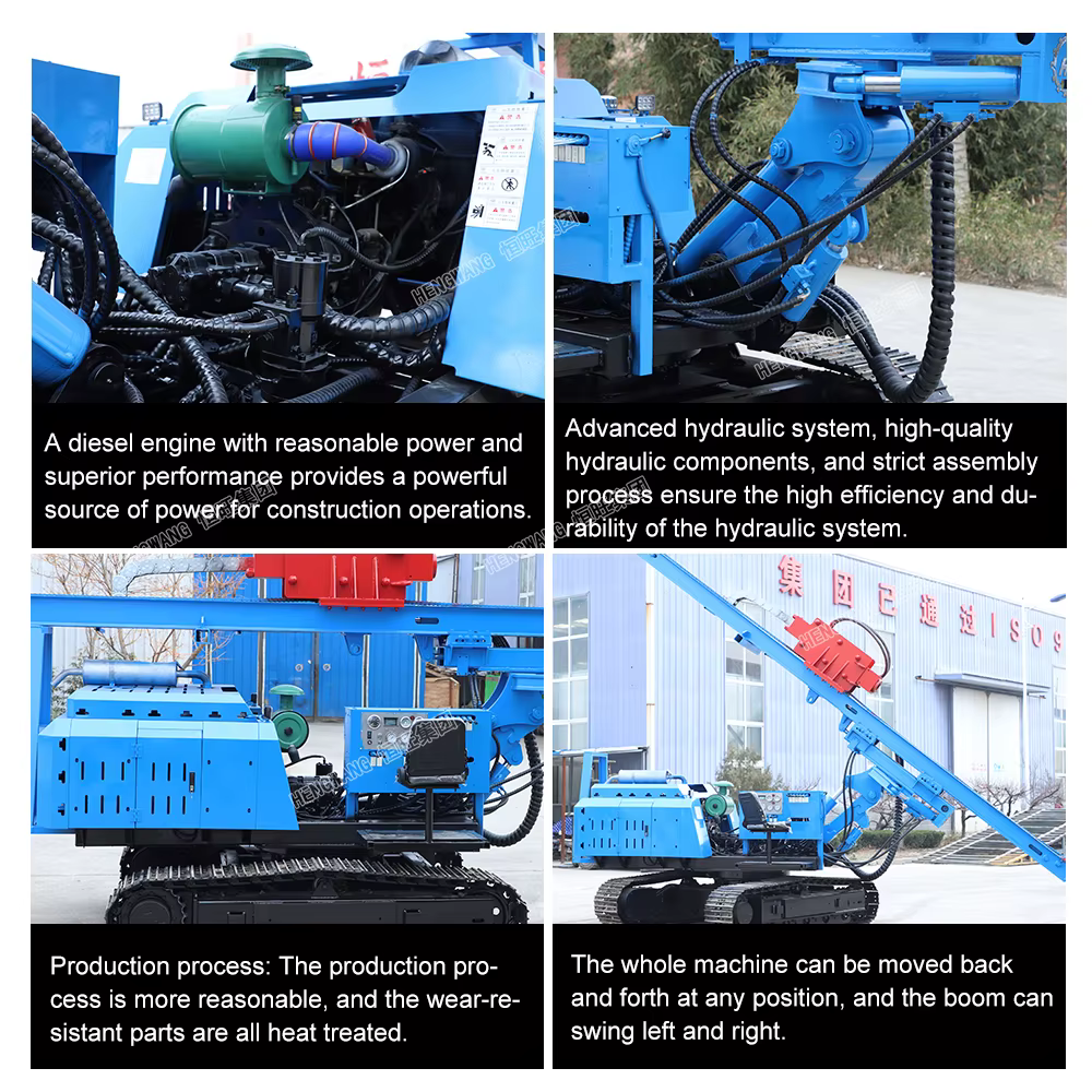 2025HWL500R Photovoltaic Solar Hydraulic Drilling Rig — image 4