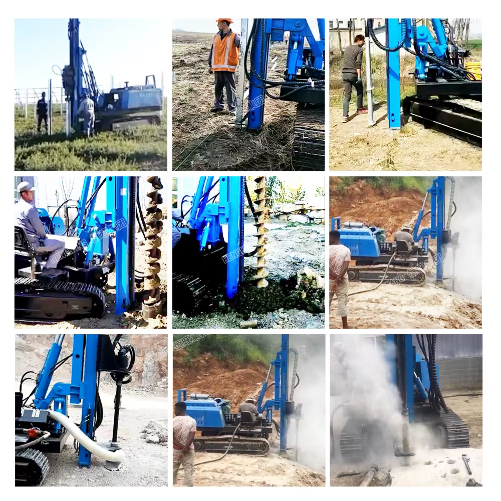 2025HWL500R Photovoltaic Solar Hydraulic Drilling Rig — image 5
