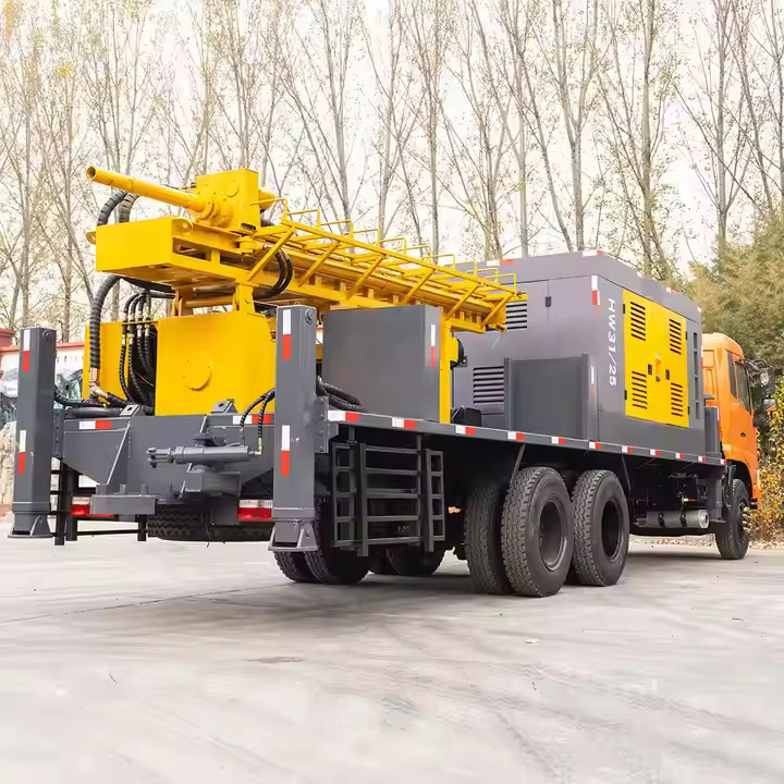 Hengwang 300m Truck Mounted Hydraulic Water Well Drilling Rig — image 5