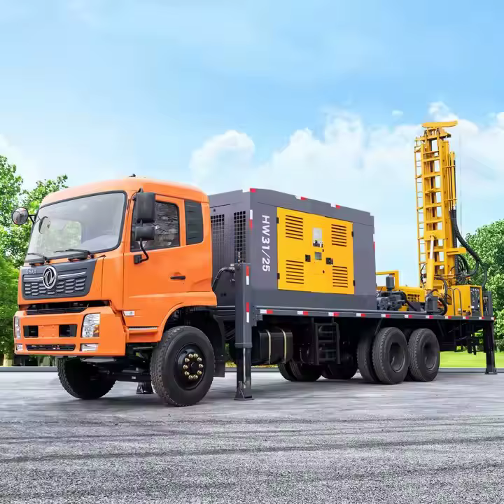 300m 400m Hengwang Truck Mounted Water Well Drilling Rig — image 2