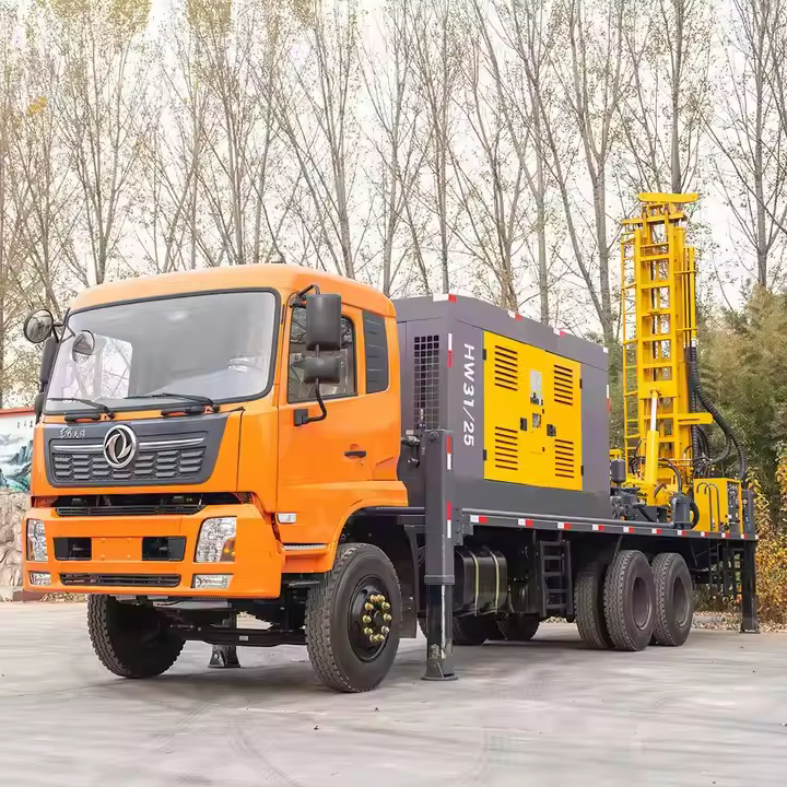 300m 400m Hengwang Truck Mounted Water Well Drilling Rig — image 4