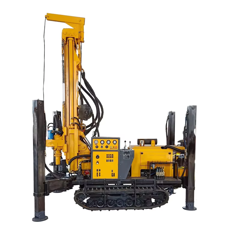 Portable 100m Hydraulic Borehole Water Well Drilling Machine — image 2