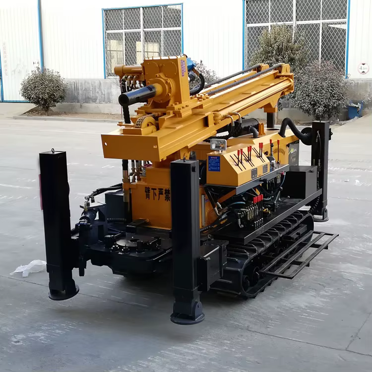 Portable 100m Hydraulic Borehole Water Well Drilling Machine — image 3