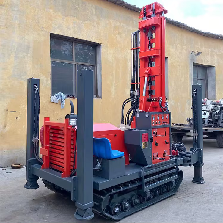 Portable 180m Deep Water Well Drilling Rig Machine Hydraulic — image 4