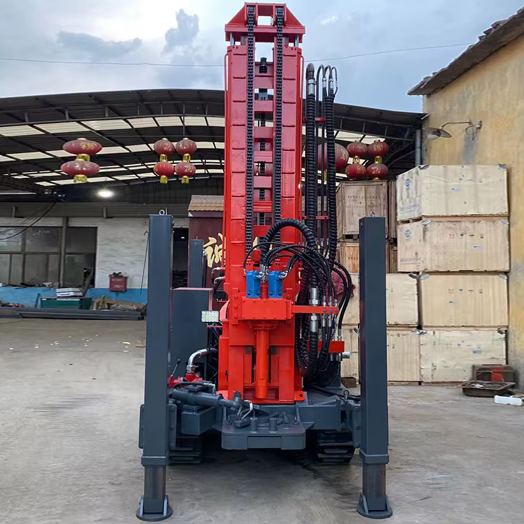 Portable 180m Deep Water Well Drilling Rig Machine Hydraulic — image 5