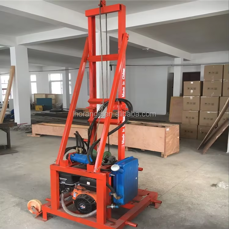 80 Meter Portable Hydraulic Water Well Drilling Rig — image 2