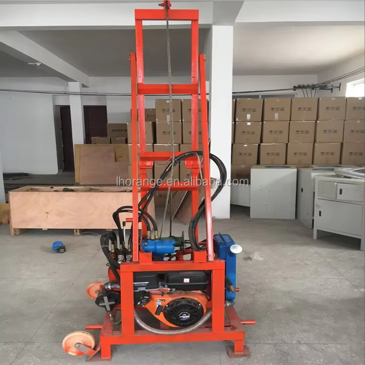 80 Meter Portable Hydraulic Water Well Drilling Rig — image 3
