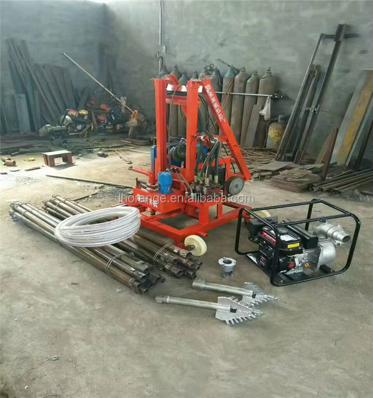 80 Meter Portable Hydraulic Water Well Drilling Rig — image 6