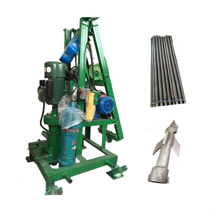 200m Depth Tractor Mounted Portable Water Well Drilling Rig — image 3