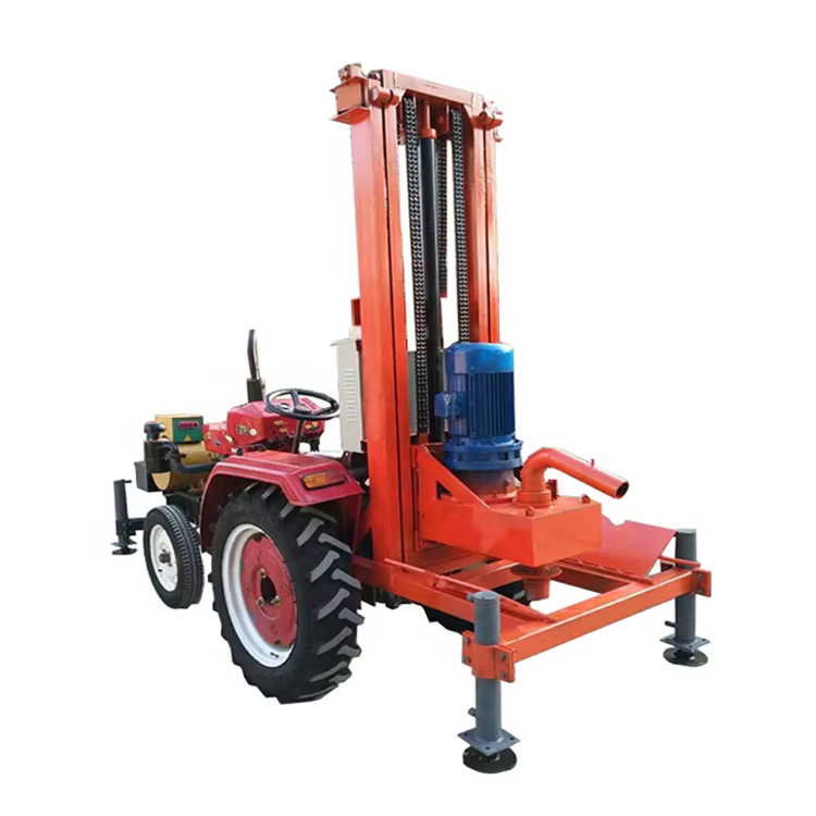 200m Depth Tractor Mounted Portable Water Well Drilling Rig — image 4