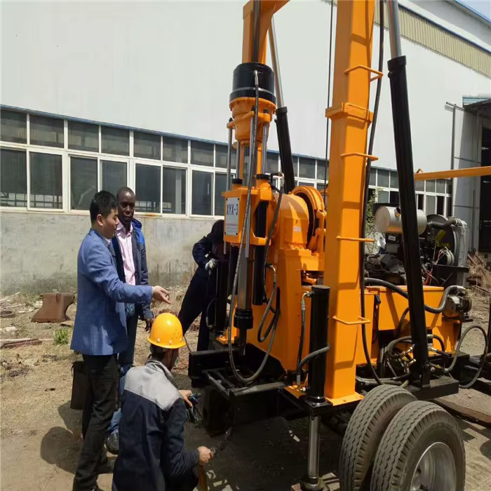 600m Diesel Power Hydraulic Exploration Water Well Core Drilling Machine — image 5