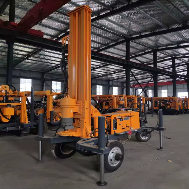 Pneumatic Rotary Table Drilling Rig Water Well Portable — image 2
