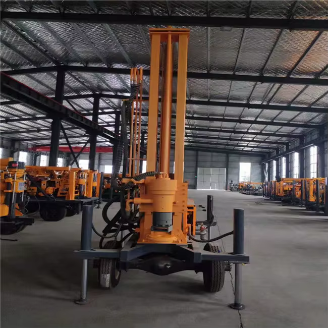 Pneumatic Rotary Table Drilling Rig Water Well Portable — image 3