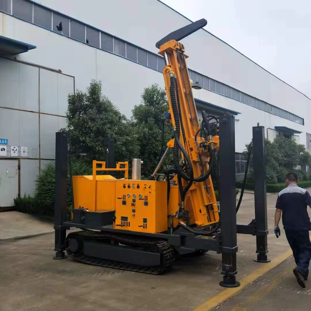 260 Meters Deep Pneumatic Drill Exploration Well Drill Rig — image 3