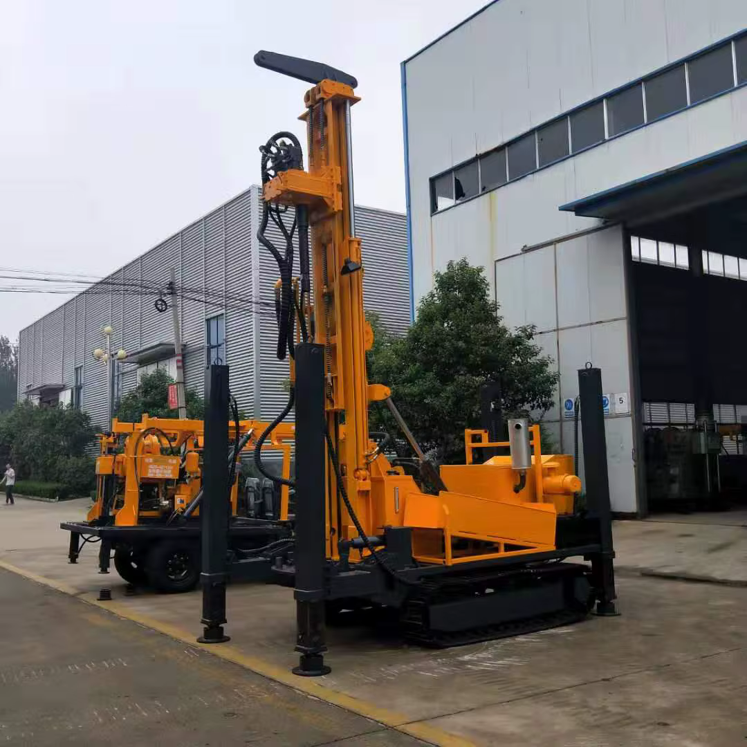 260 Meters Deep Pneumatic Drill Exploration Well Drill Rig — image 4