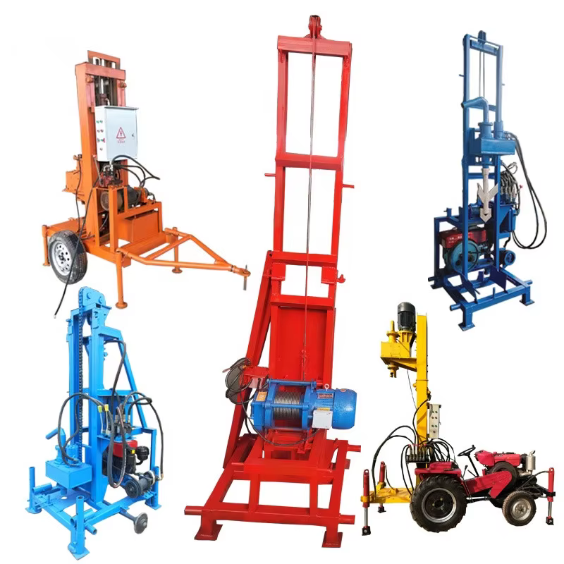 Portable 100m Deep Small Water Bore Well Drilling Machine — image 3