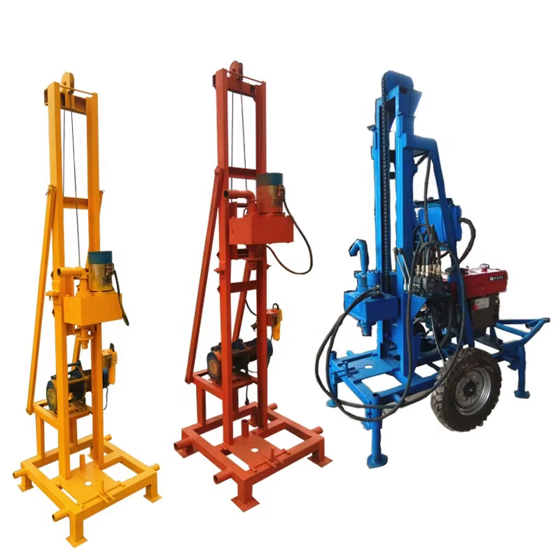 Portable 100m Deep Small Water Bore Well Drilling Machine — image 4