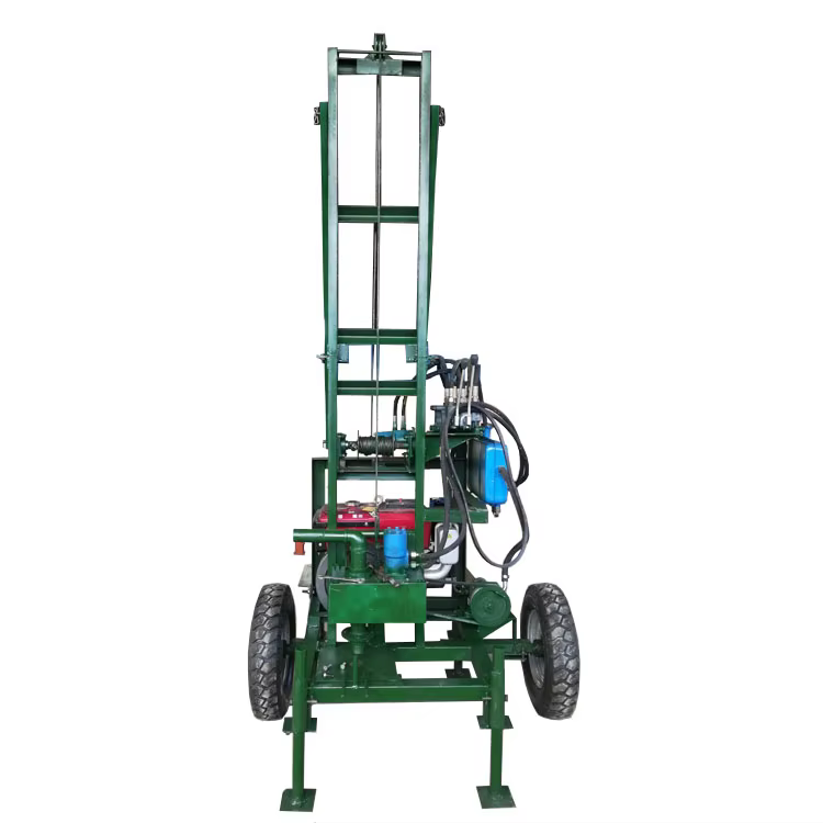 Portable 100m Deep Small Water Bore Well Drilling Machine — image 6