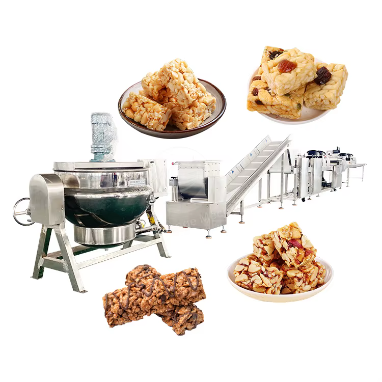 CE Approved Snack Granola Bar Making Production Line — image 2