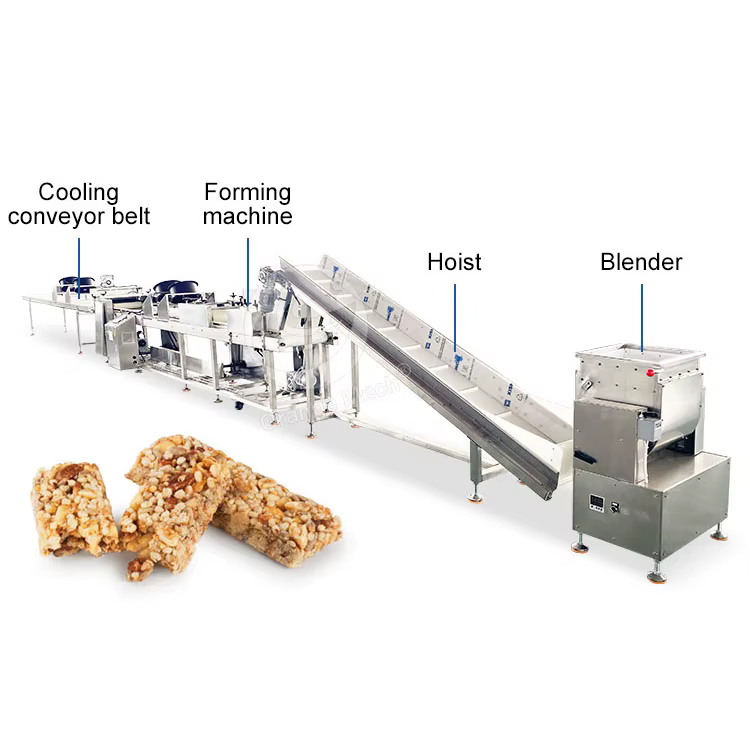 CE Approved Snack Granola Bar Making Production Line — image 3