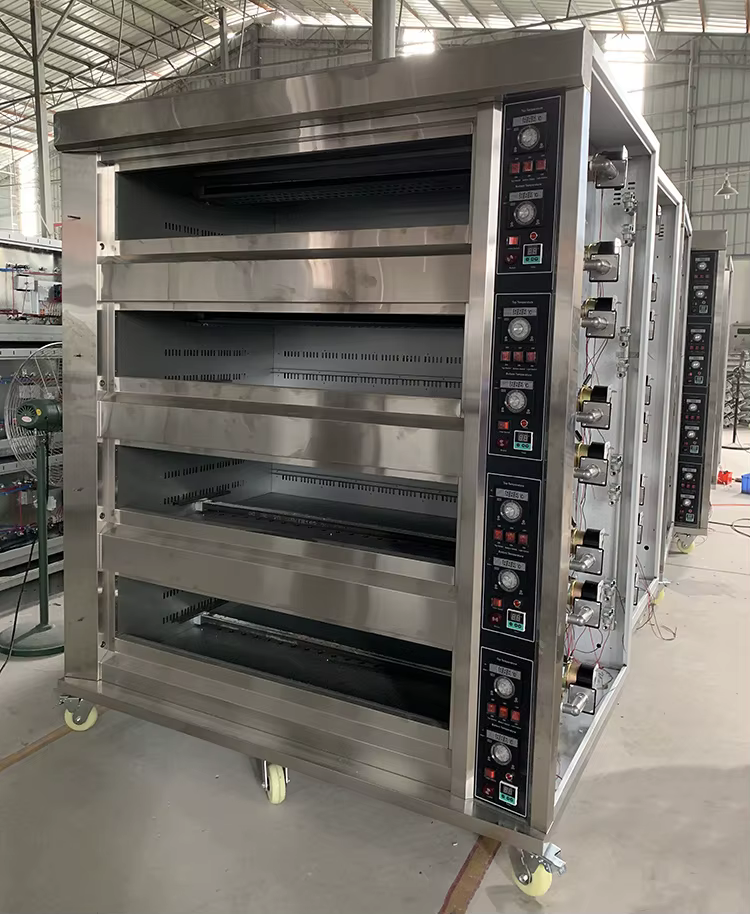 Professional Industrial 2 Deck Gas Electric Pizza Oven — image 3