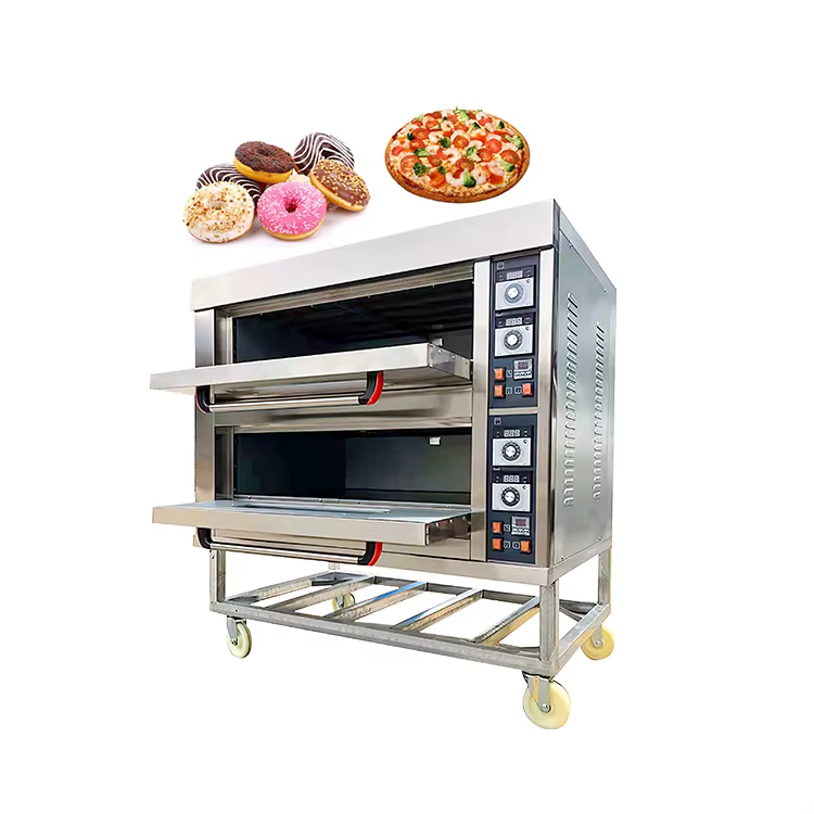Commercial Portable Gas & Electric Conveyor Belt Pizza Oven — image 4