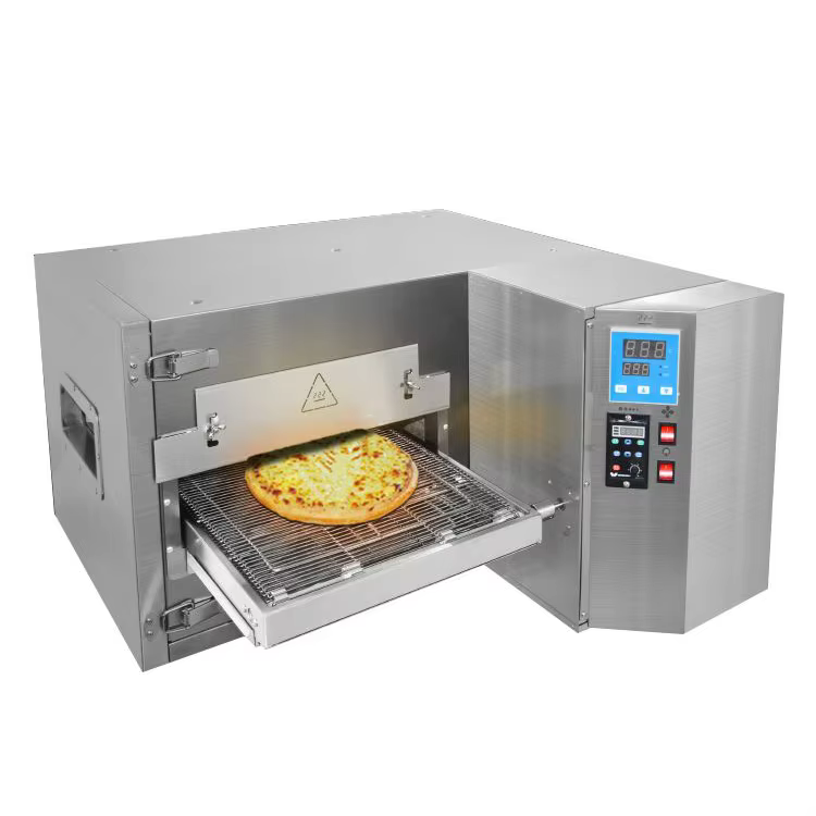 Commercial Portable Gas & Electric Conveyor Belt Pizza Oven — image 5