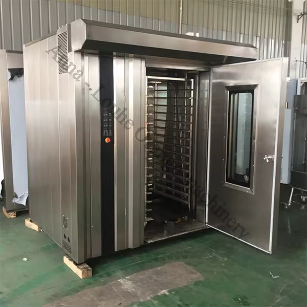 Electric / Gas / Diesel Hot Air Bakery Rotary Rack Oven — image 3
