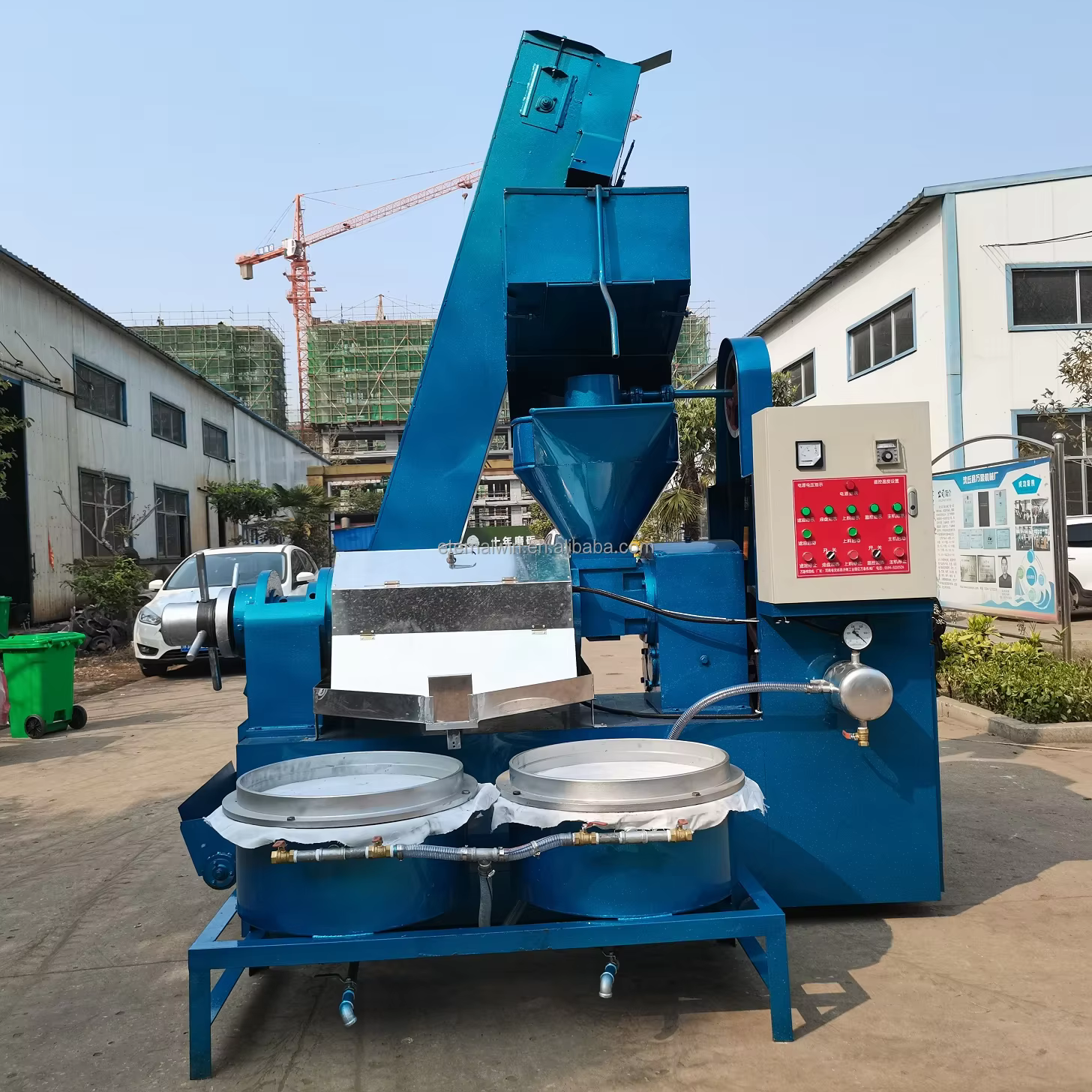 500kg/hour Palm Oil Extractor Machine — image 2