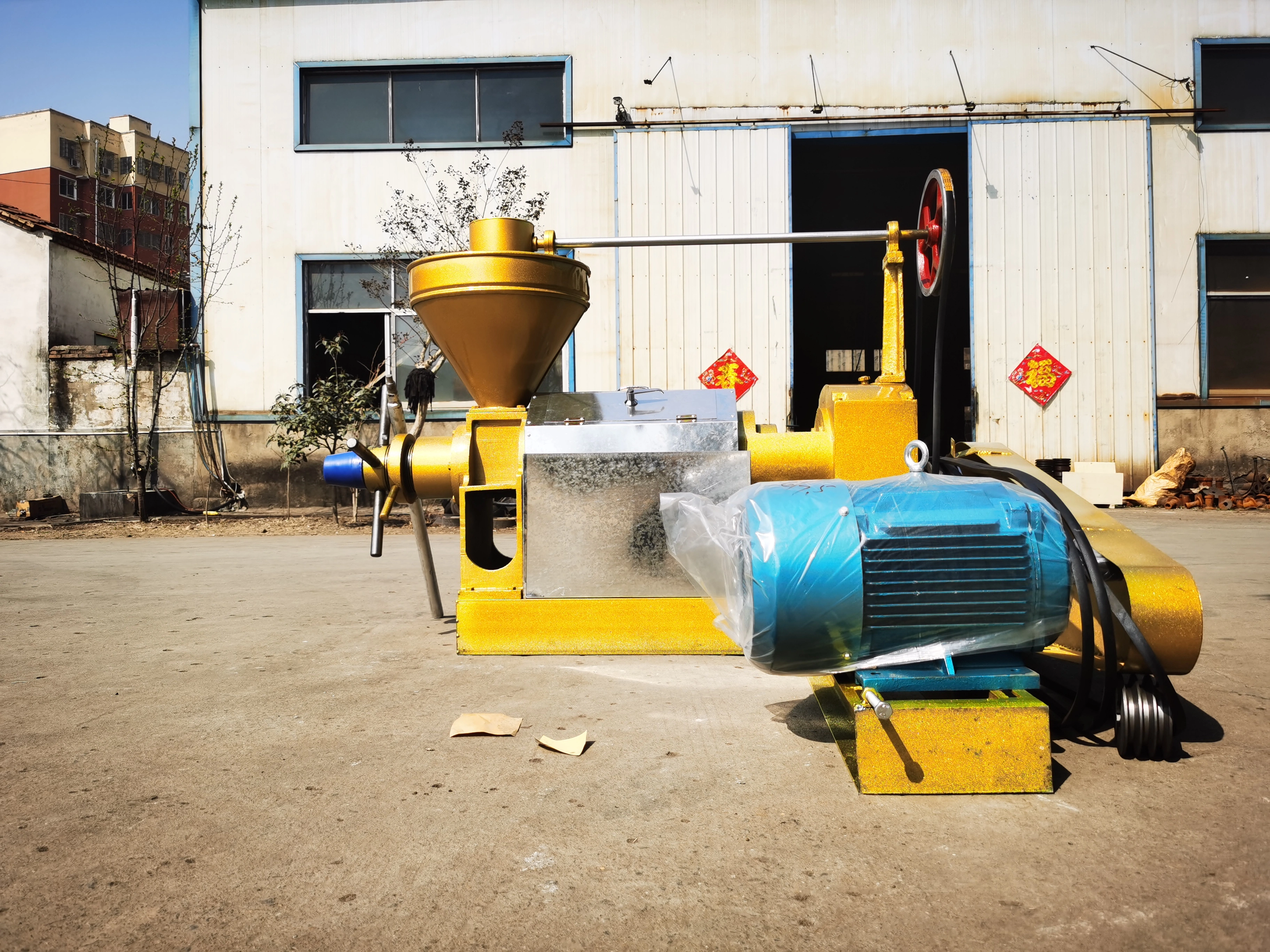 6YL-100 Best Cold Press Oil Extractor Oil Pressing Machine — image 4