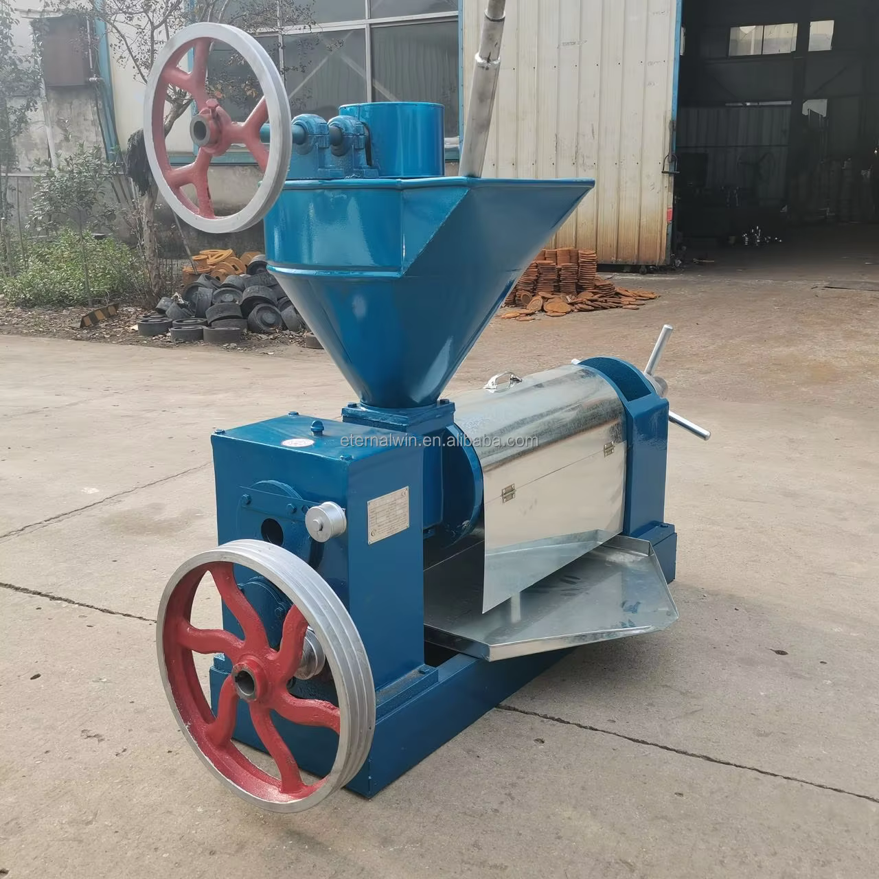 6YL-168 Large Commercial Cold Press Soybean Peanut Oil Press Machine Line — image 5