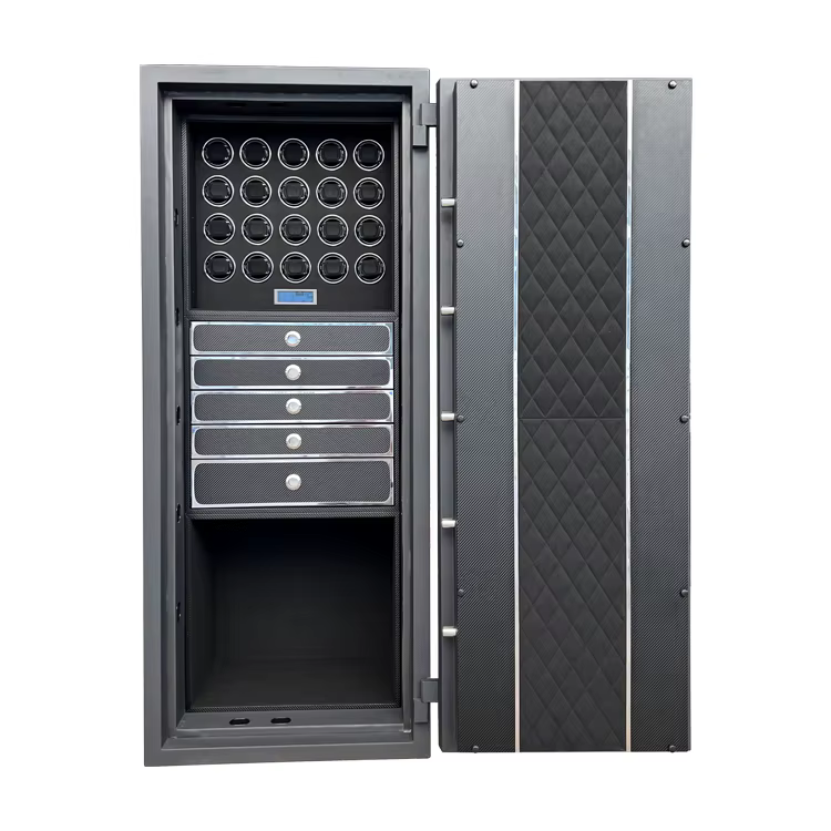 2025 New Digital Fingerprint Lock Carbon Fiber Fireproof Safe — image 3