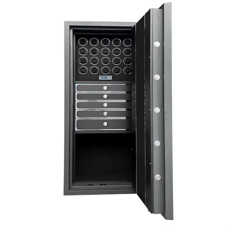 2025 New Digital Fingerprint Lock Carbon Fiber Fireproof Safe — image 5