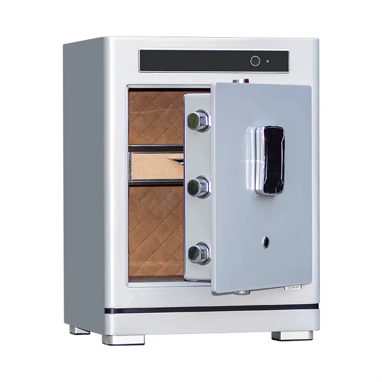 2025 New Digital Fingerprint Combination Lock Steel Panel Safe Box — image 4