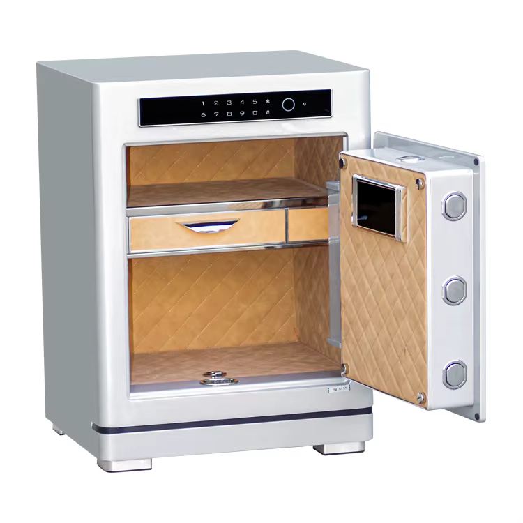 2025 New Digital Fingerprint Combination Lock Steel Panel Safe Box — image 5