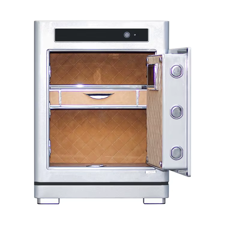 2025 New Digital Fingerprint Combination Lock Steel Panel Safe Box — image 6