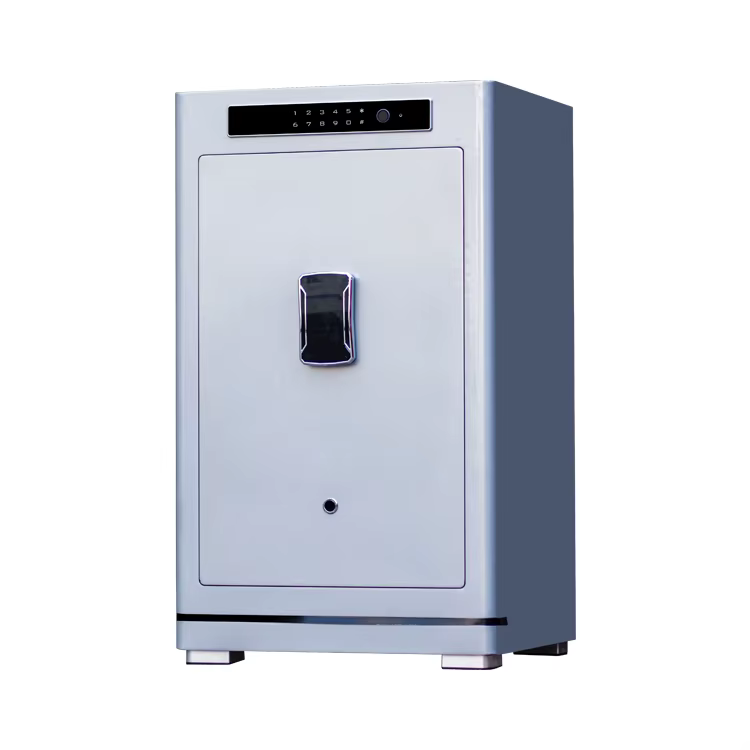 Large Money Deposit Steel Panel Safe Box with Digital Fingerprint Combination Lock — image 2