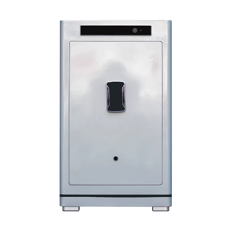 Large Money Deposit Steel Panel Safe Box with Digital Fingerprint Combination Lock — image 3