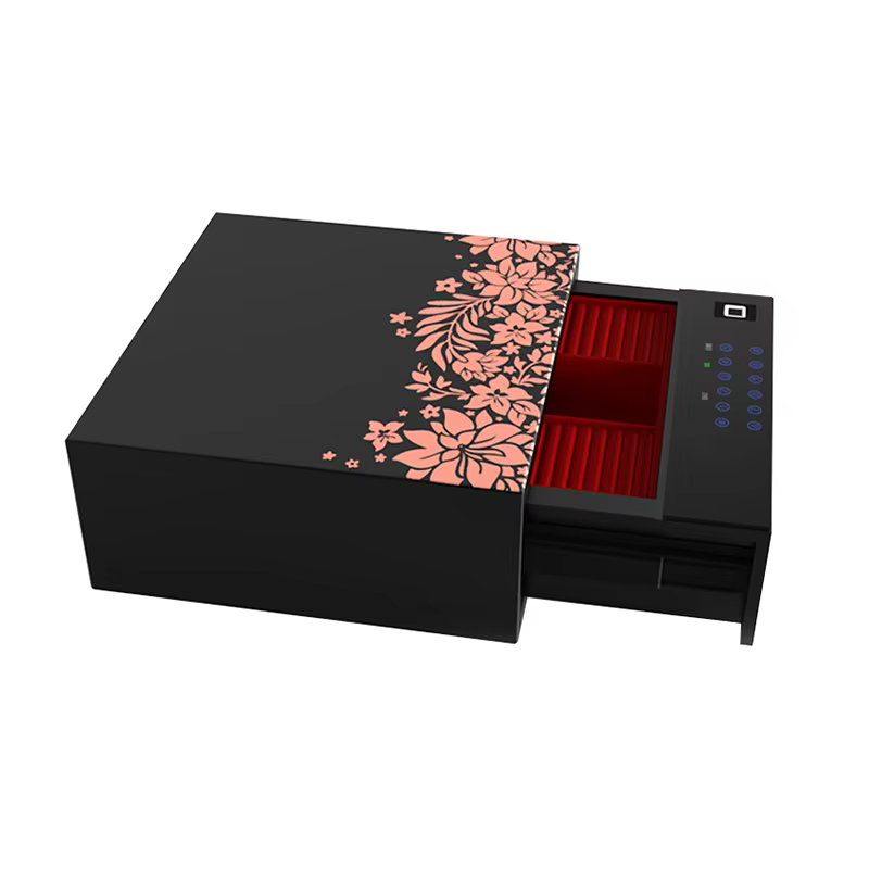 2025 Foshan Weierxin Customized Jewelry Drawer Digital & Fingerprint Combination Safe Box — image 4