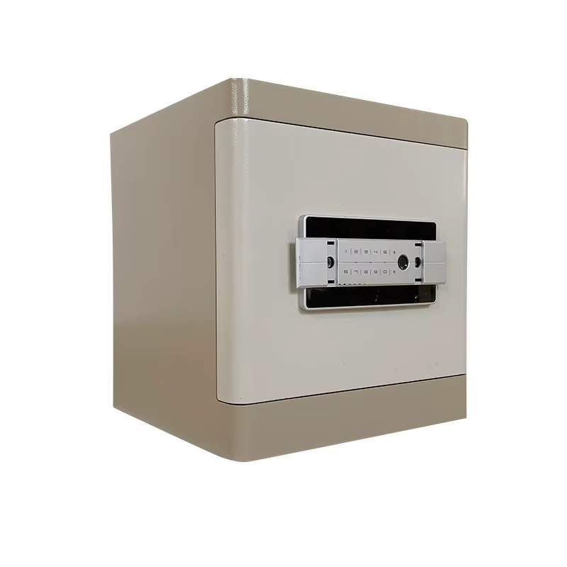 2023 New Arrival Smart Safe WIFI Function Steel Electronic Security Money Digital Deposit Fingerprint Safe Box — image 2