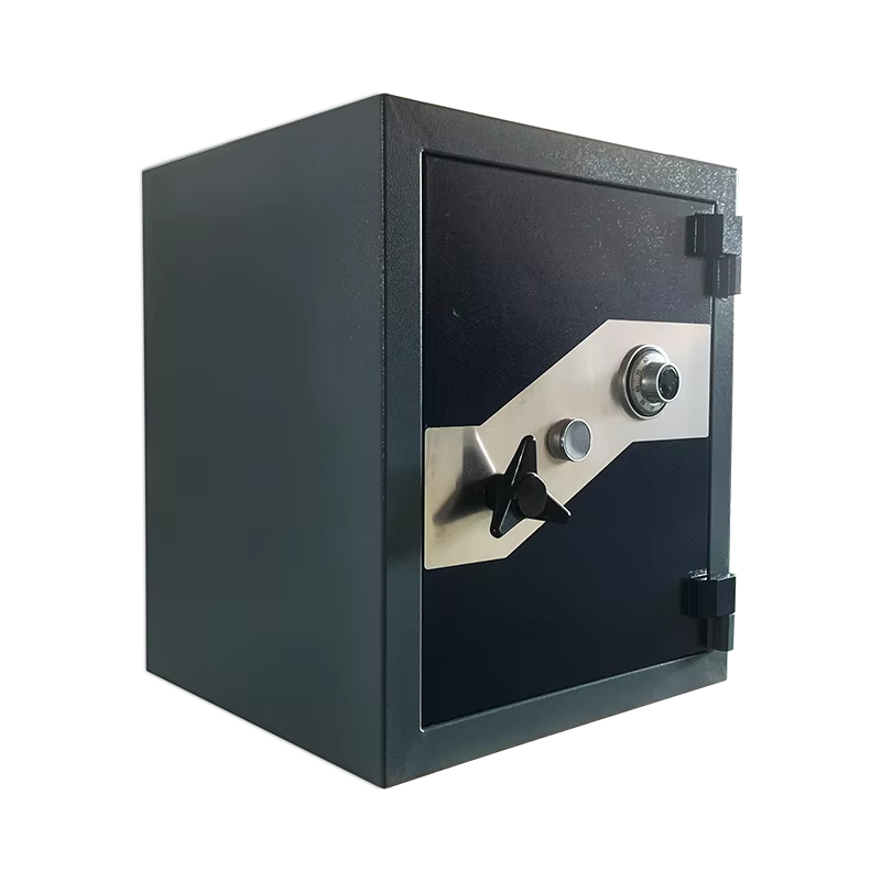 Weierxin Large Heavy Two Hours Fireproof Mechanical Manual Lock Deposit Safe Box — image 2